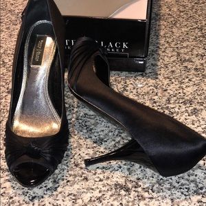 White House Black Market Teddie heels